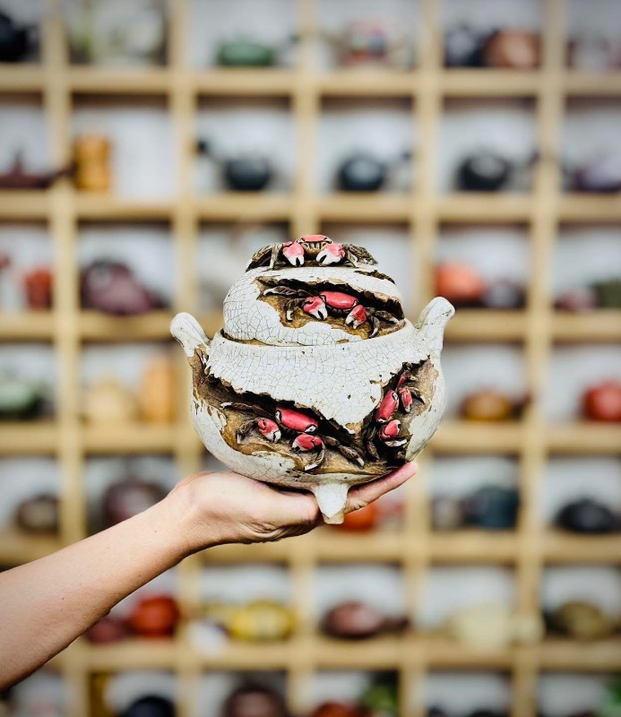 Xông trầm gốm Nhật hàng cổ hiếm gặp đáng sưu tầm